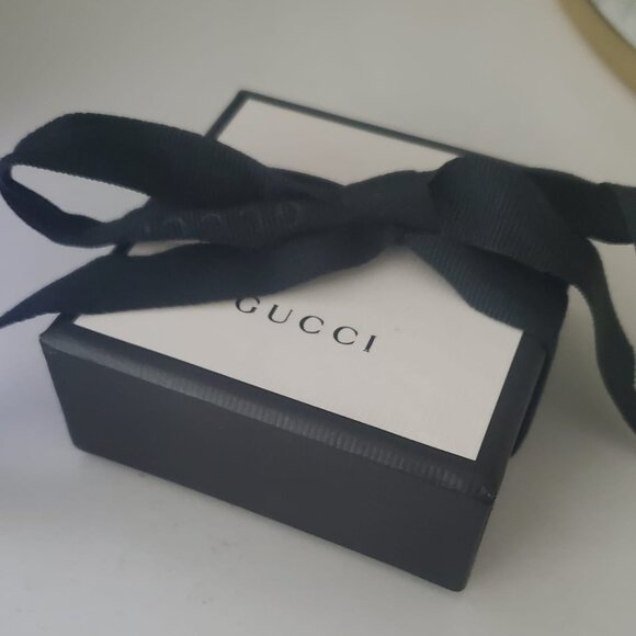 Gucci Jewelry - GUCCI INTERLOCKING EARRINGS IN SILVER